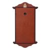 Grandfather Clock, 18 in Classic Vintage Pendulum Clock, Pine Wood & MDF Wall Clocks with Quartz Movement and Quiet Design, for Living Room, Bedroom