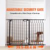 Baby Gate, 29.5"-46.4" Extra Wide, 30" High, Dog Gate for Stairs Doorways and House